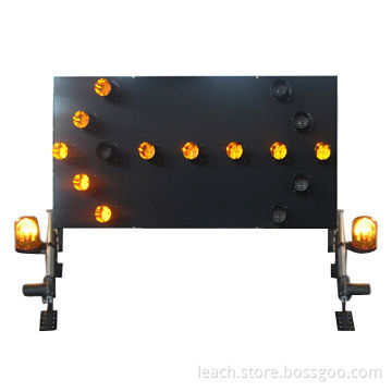 LED Arrow Board with 1,828 x 914mm Cabinet Dimensions and Auto Dimming Photocell